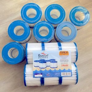Hot tub filters, type VI, new!